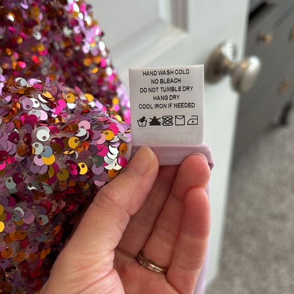 LPA Ilana Dress in Multi Sequins - Picture 6 of 13